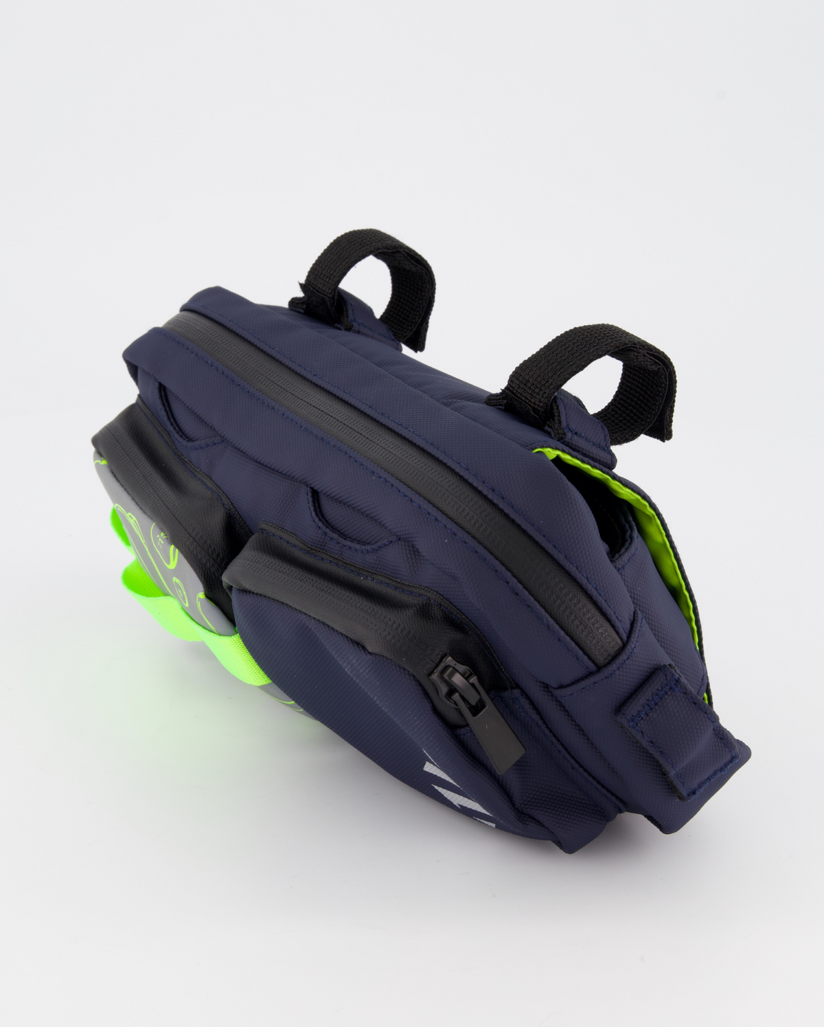 Sac banane | Sacoche vélo réfléchissante motif - medium
