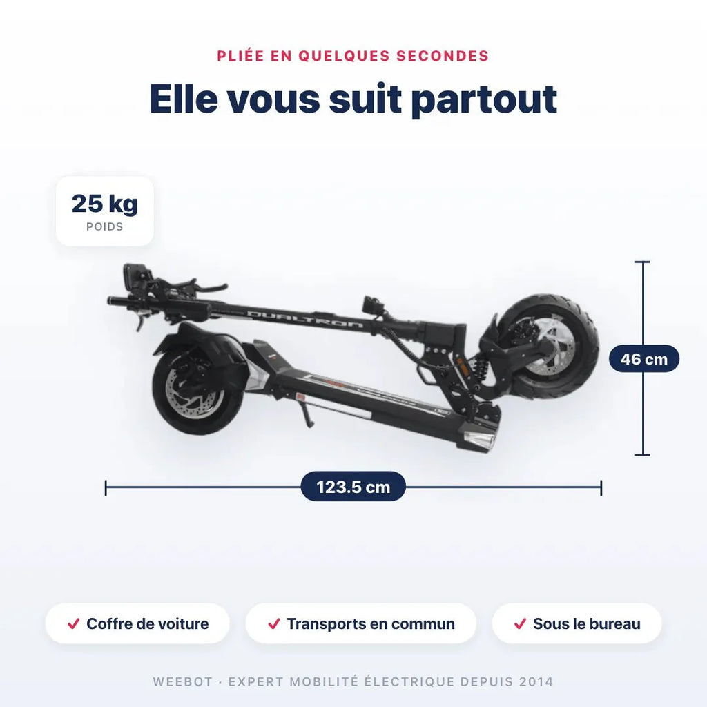 Trottinette Électrique Dualtron Togo Max - Weebot