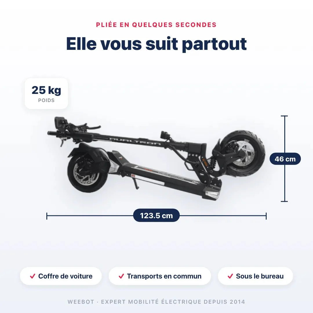 Trottinette Électrique Dualtron Togo Max - Weebot