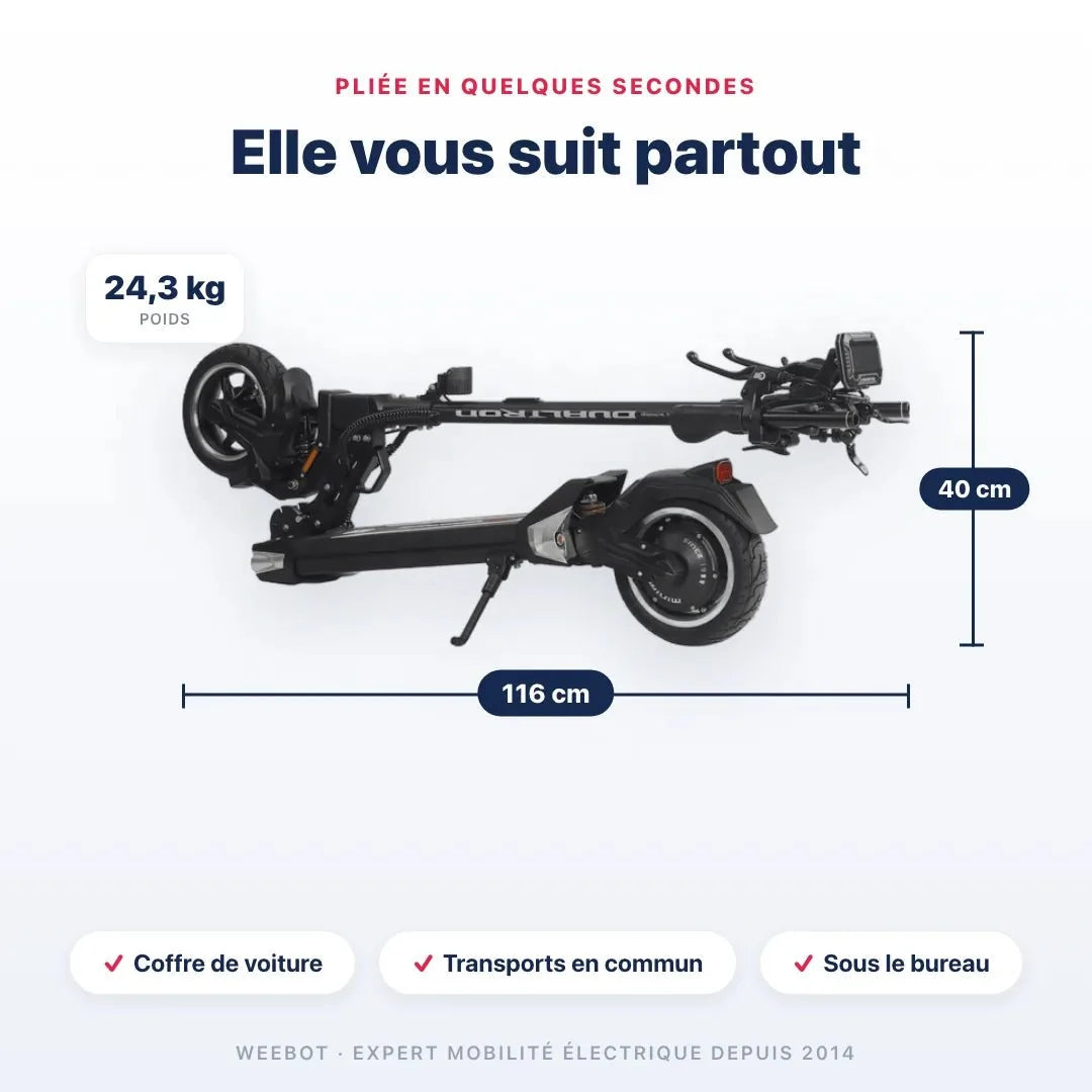 Trottinette Électrique Dualtron Togo Pro - Weebot