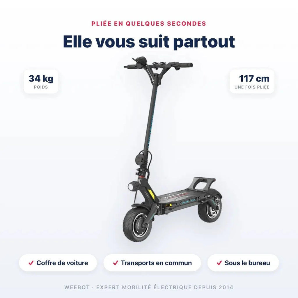 Trottinette Électrique Dualtron Victor Luxury Plus - Weebot