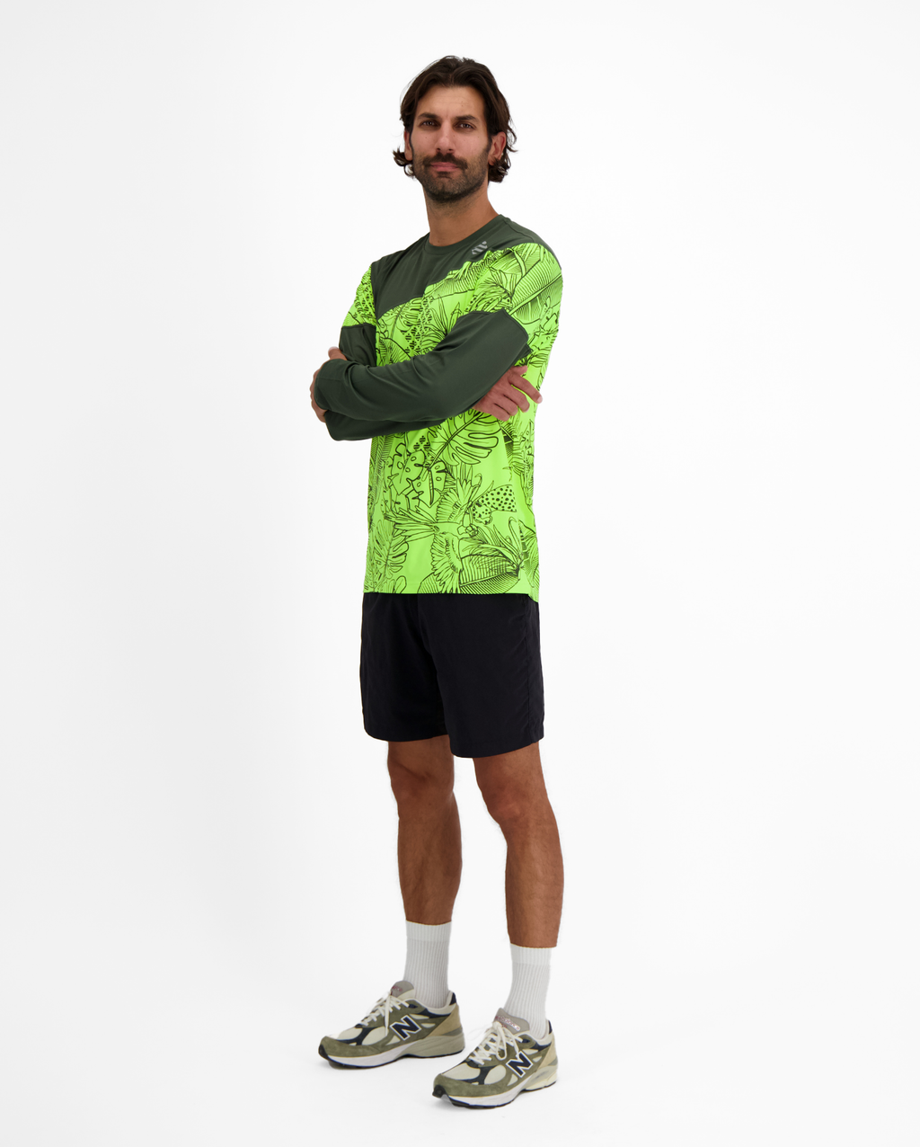 T-shirt ultra respirant manches longues Aerotech motif