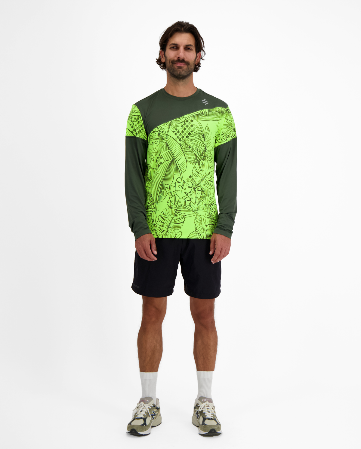 T-shirt ultra respirant manches longues Aerotech motif