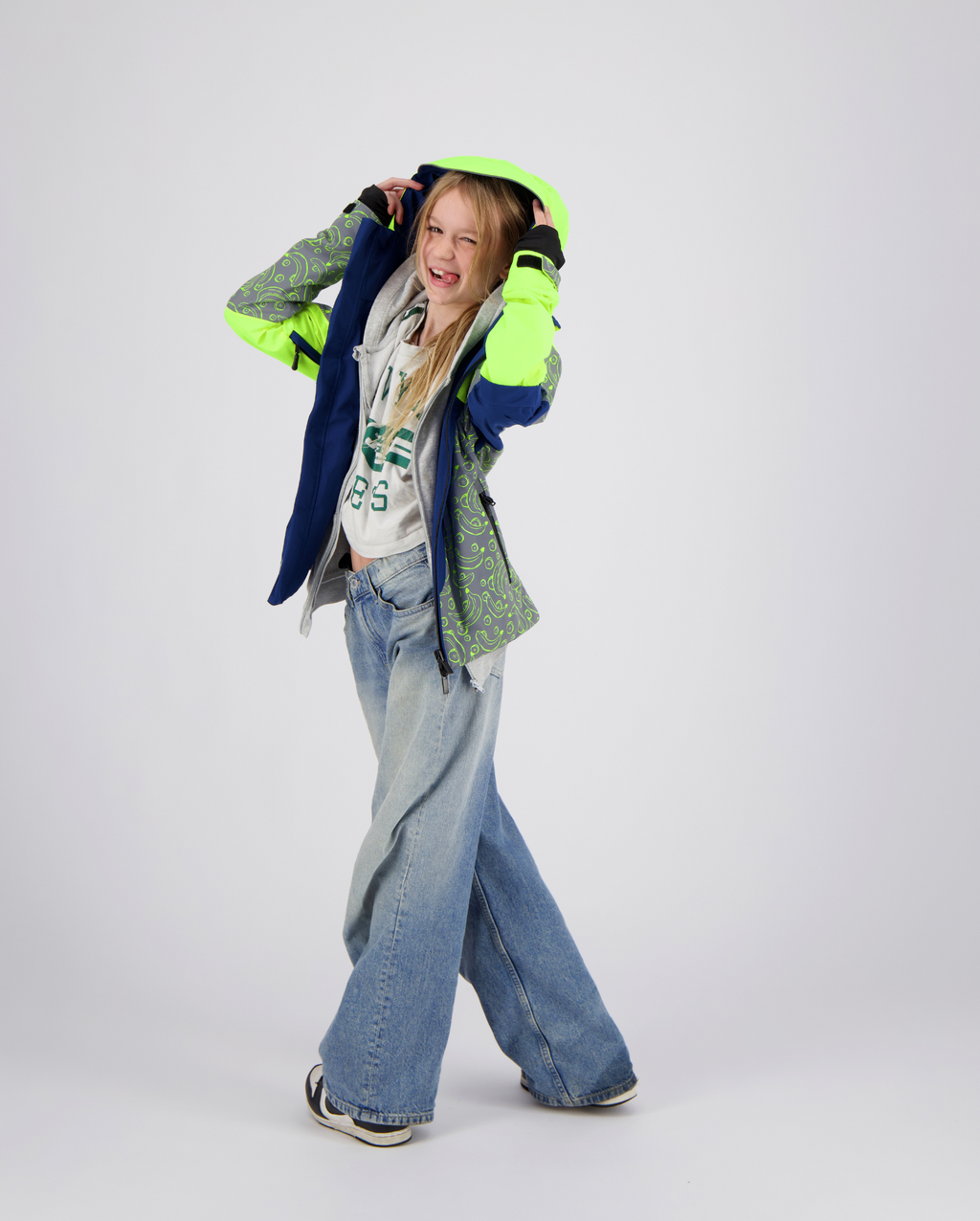 Veste réversible REPOP motif enfant