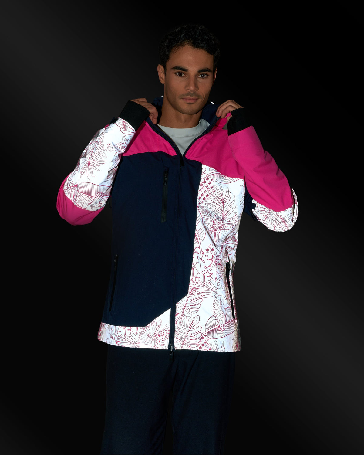 Veste réversible REPOP motif